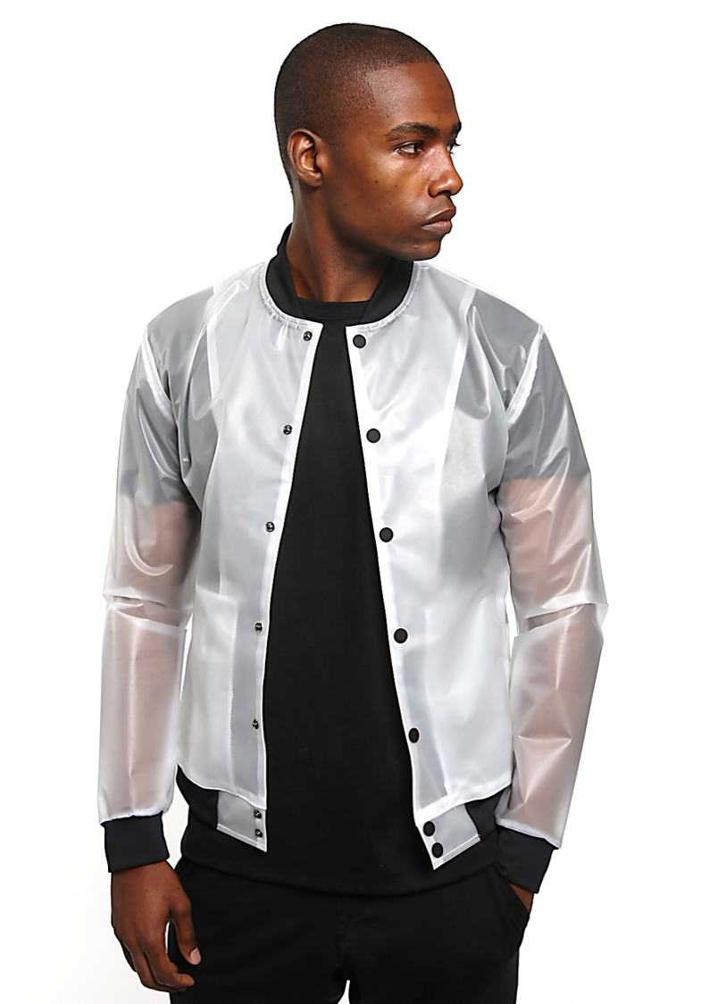 Translucent Bomber Jacket