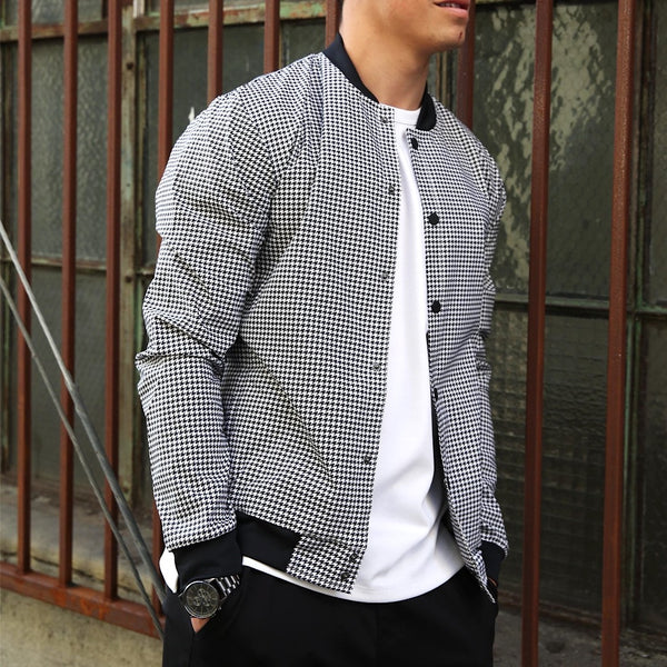 ジャケット・アウター OVY KAJA HOUNDSTOOTH HARRINGTON JACKET 4_f6b91185-2185-4617-9d29-
