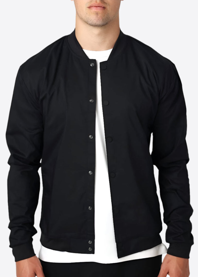 Black Bomber Jacket