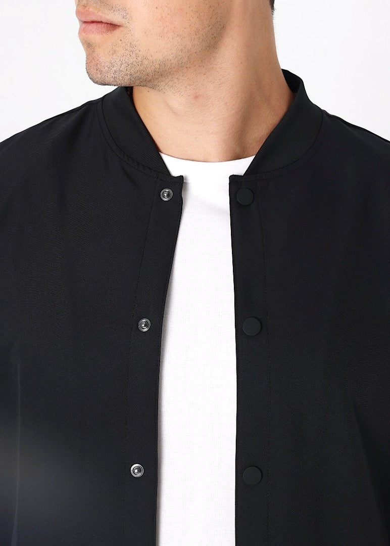 Black Bomber Jacket