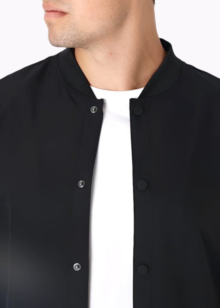 Black Bomber Jacket