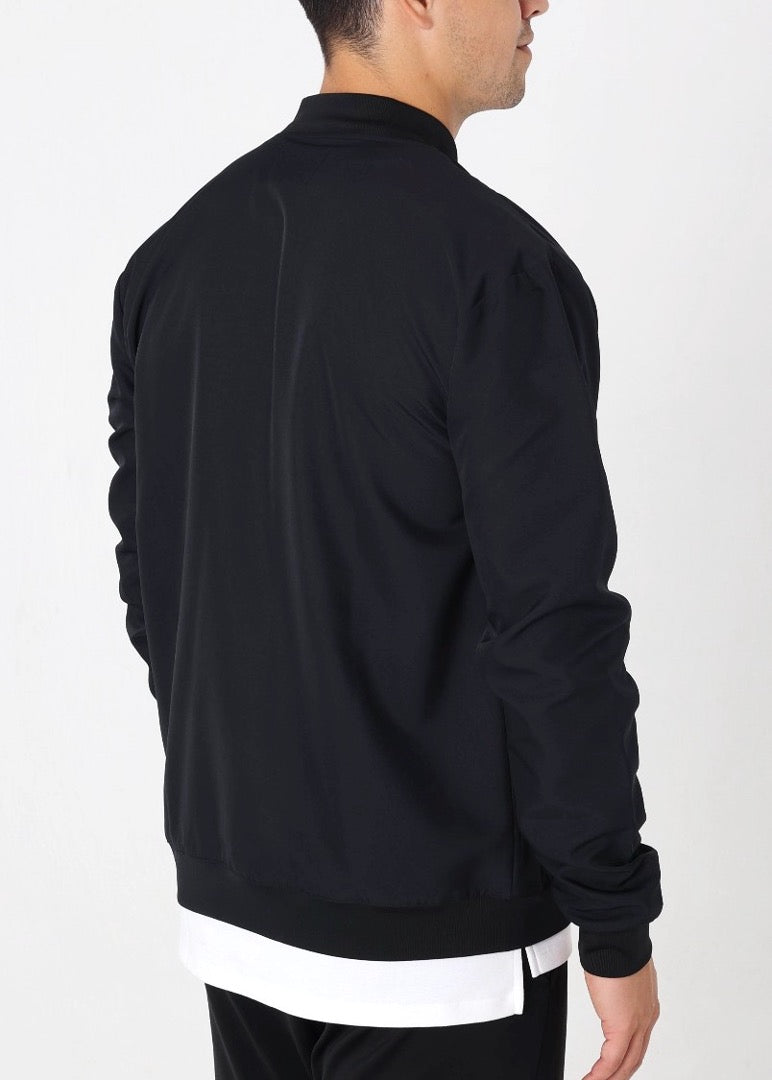 Black Bomber Jacket