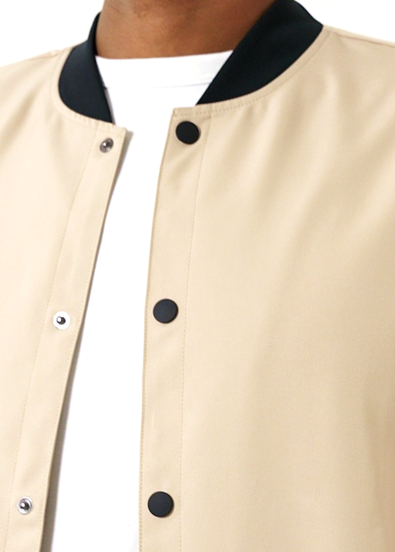 tan bomber jacket