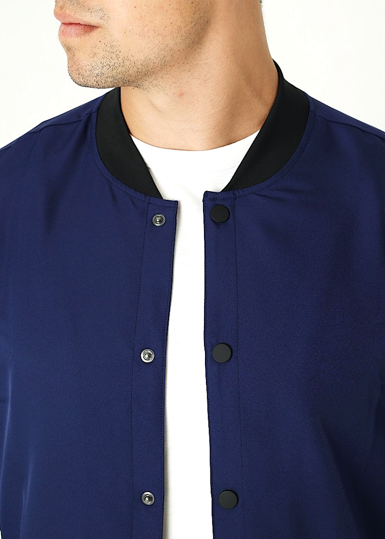 Navy Bomber Jacket