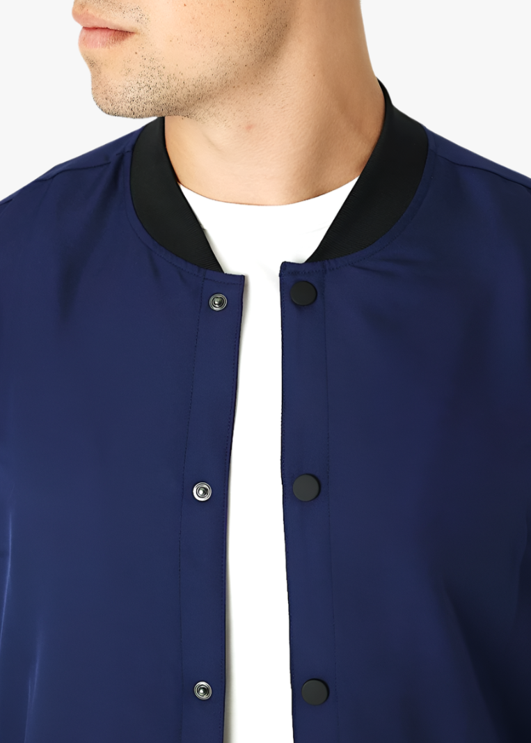 Navy Bomber Jacket