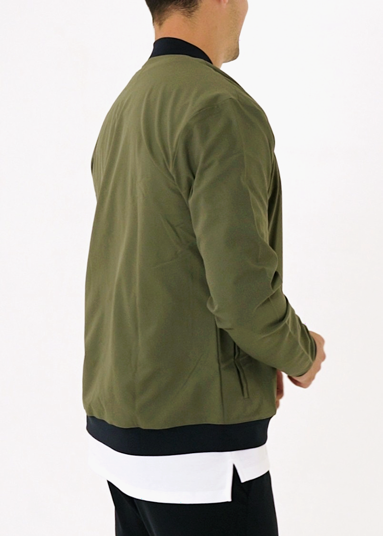 Olive Bomber Jacket