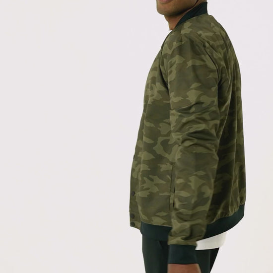 Camo Bomber Jacket