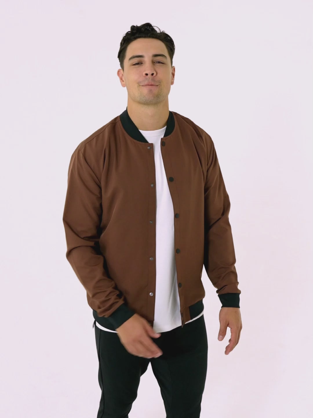 Brown Bomber Jacket