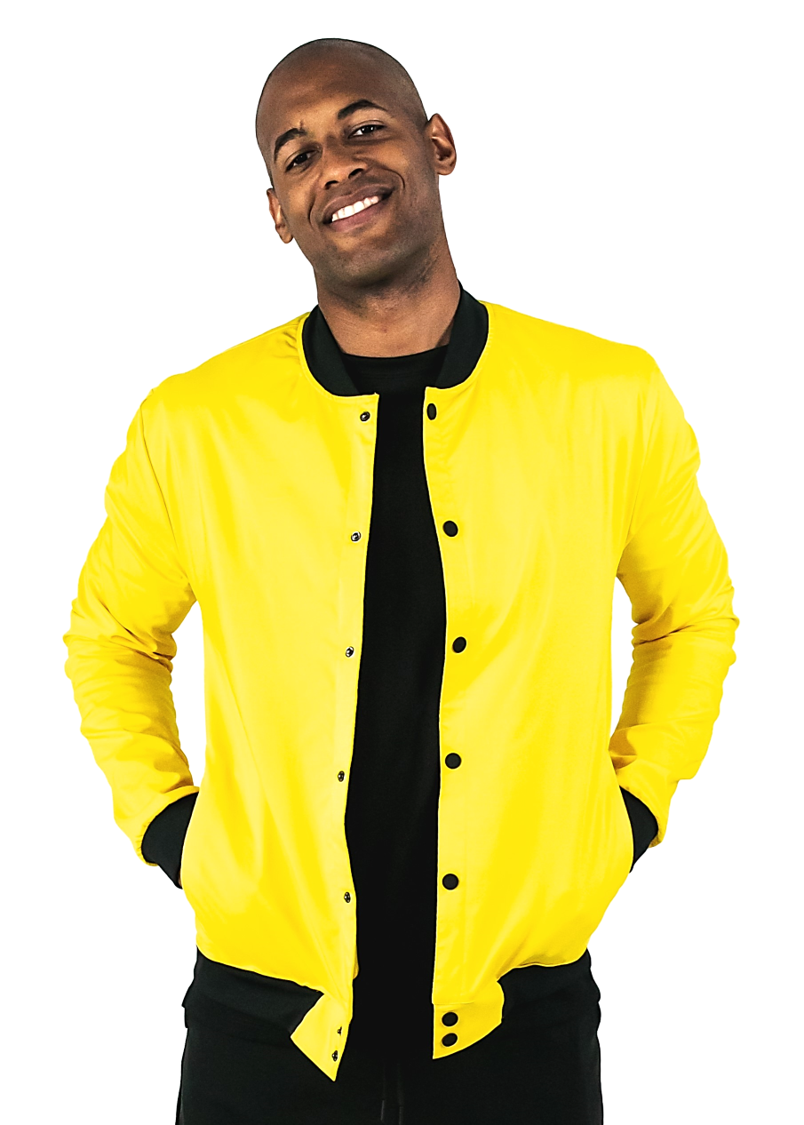 Yellow Bomber Jacket