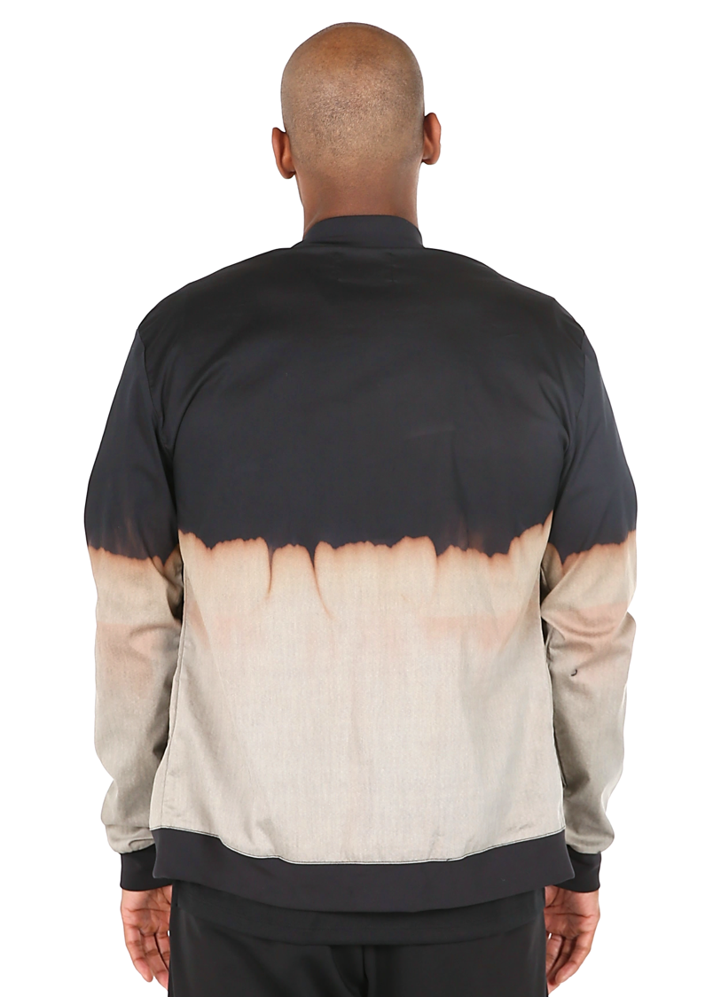 Dip Dye Bomber Jacket