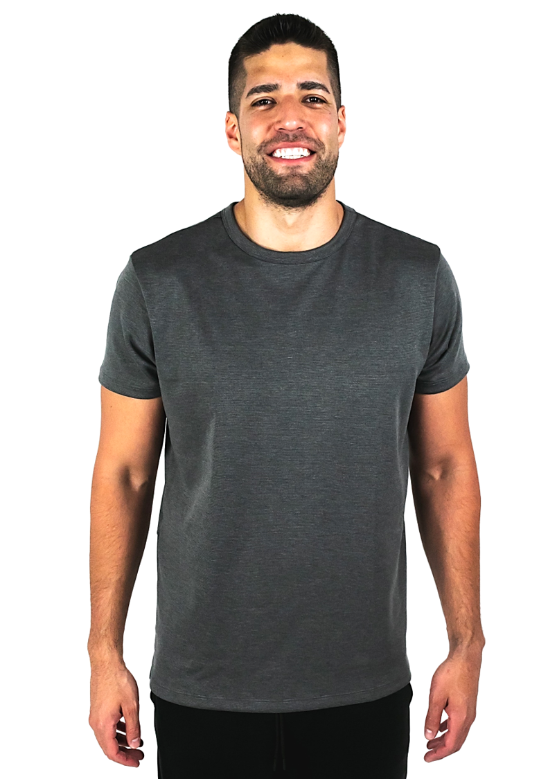 Dark Grey Heavyweight Tee